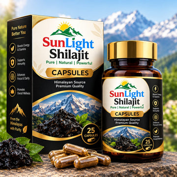 SunLight Shilajit Capsules – Premium Quality.